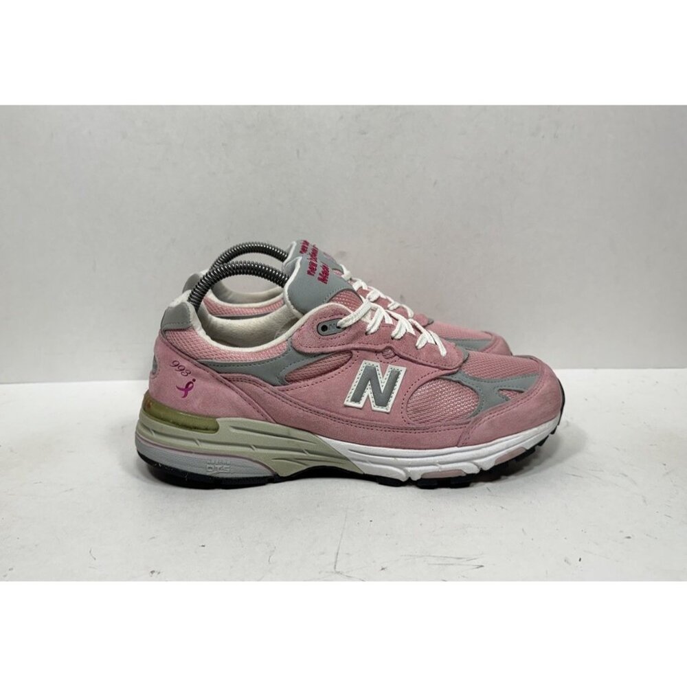 New Balance 993 Pink 20th Anniversary Breast‎ Cancer Womens Size 8.5 Made In USA